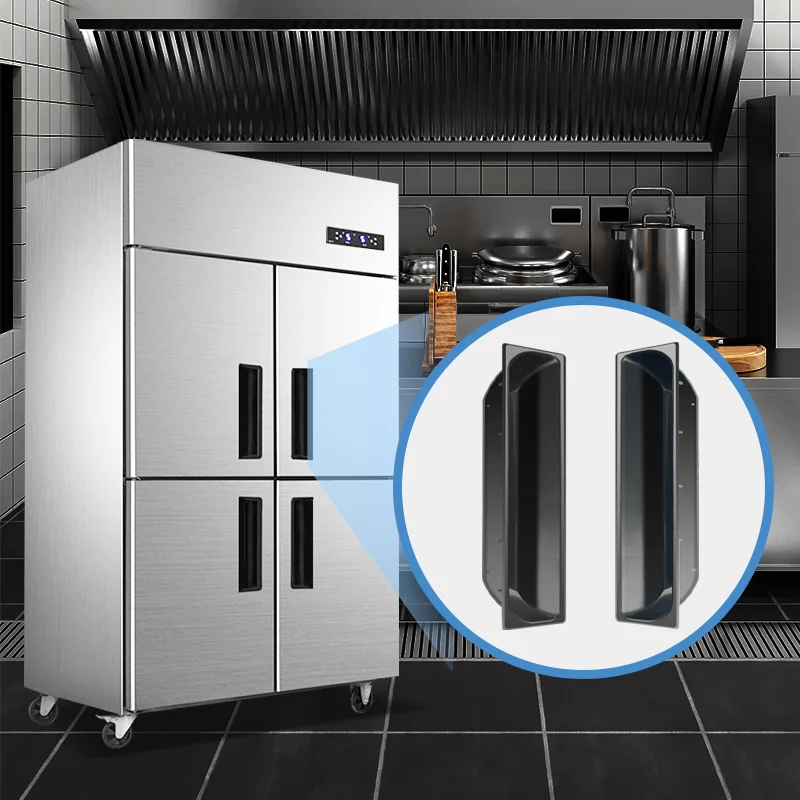 Manual Household and Hotel Refrigerator/Freezer Drawer Doorknob Sliding Door Handle Accessories