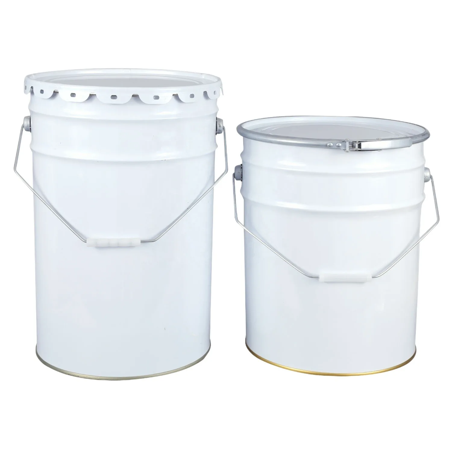 20L Empty Multi-size Metal Tin Bucket With Fully Sealed Lid