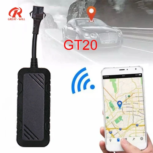 Great-will Vehicle Tracker Manufacturer SMS Alarm Remotely Control Real Time Tracking Small Device Tracker Anti Theft Car