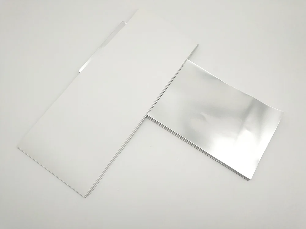 Парикмахерская бумага HAOYUAN, алюминиевая ламинированная бумага, предварительно вырезанный лист с логотипом, фольга для окрашивания волос