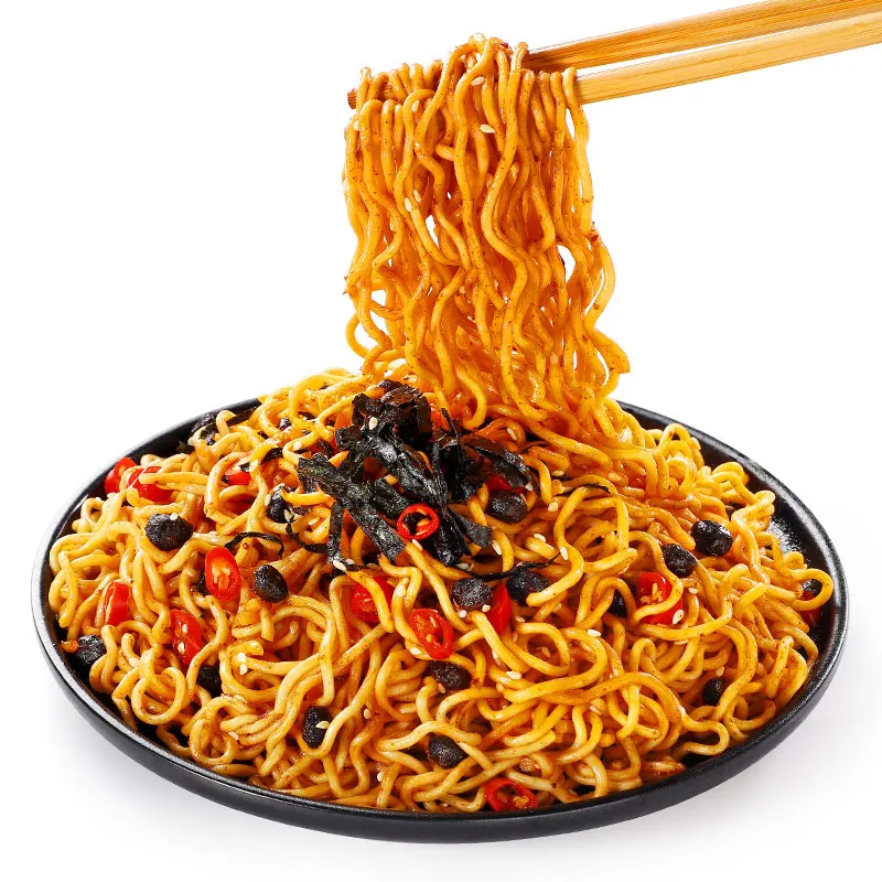 Good price Chinese Complete Instant Noodles Production Line Low-Carb Asian Noodles Box Packaging Low Fat Instant Noodles