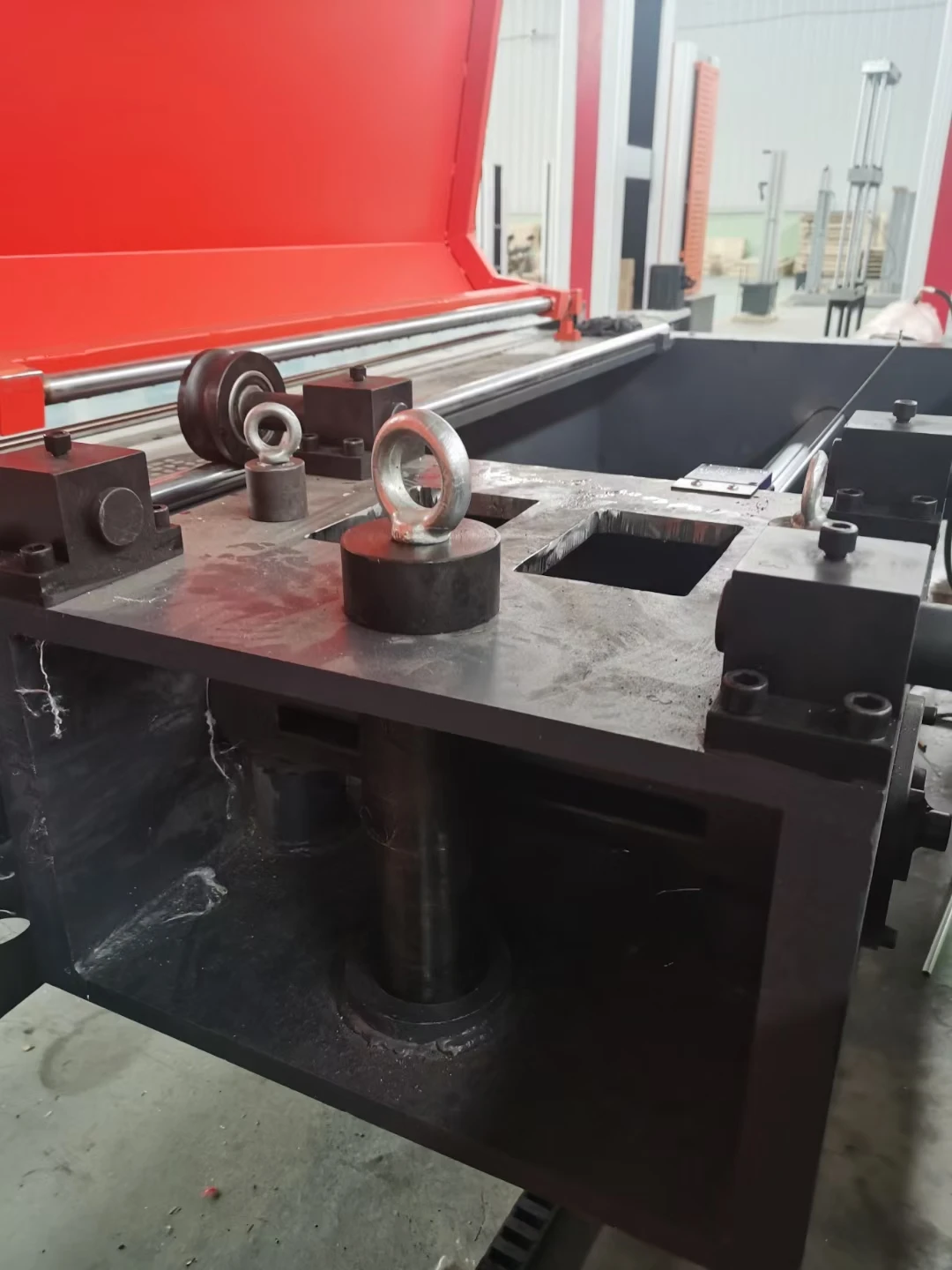 1000KN computer controlled hydraulic horizontal steel wire rope horizontal tensile testing machine