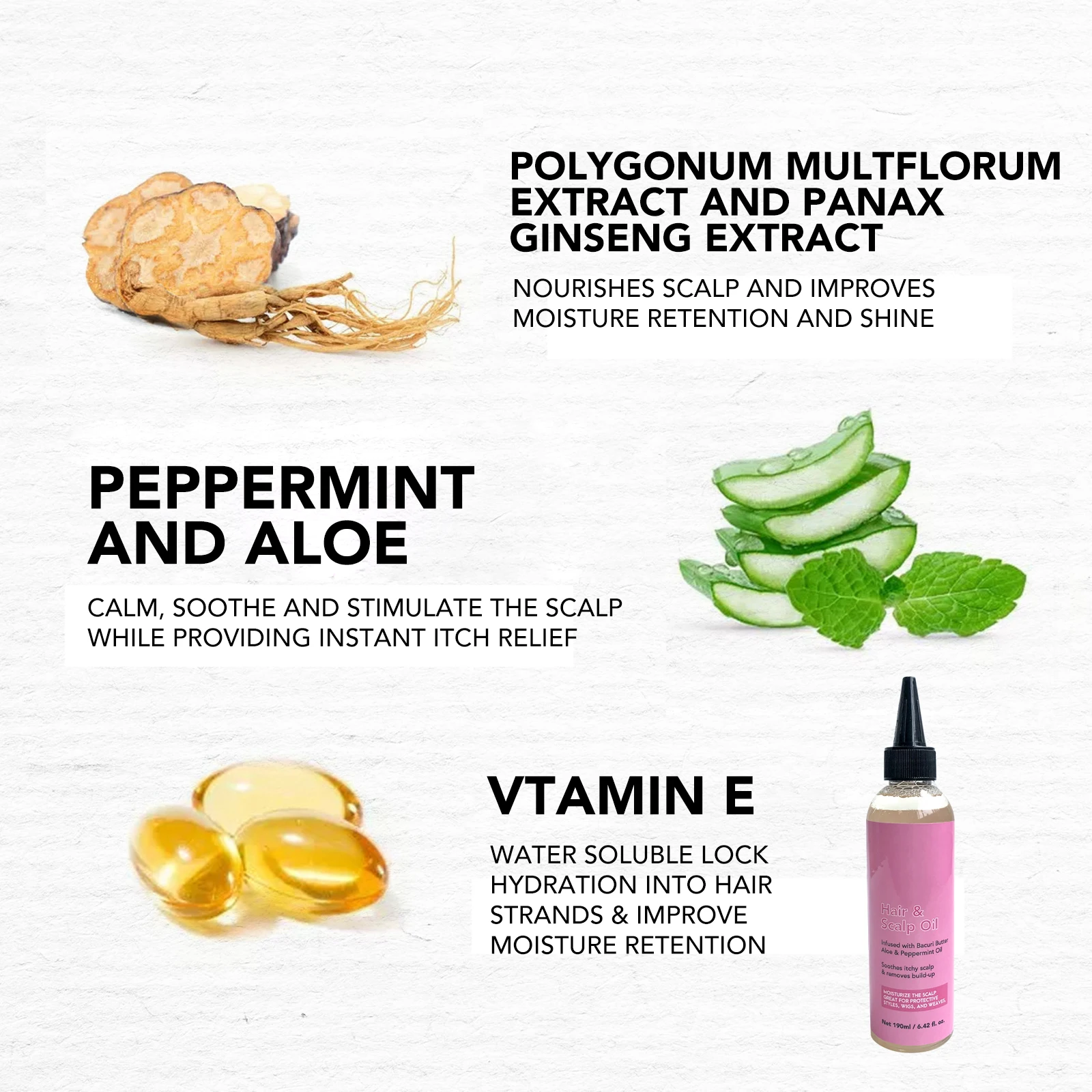 Scalp Serum Oil Hair Anti-Dandruff How To Make Anti-Dandruff Oil Straight Hair Oil Packaging Bottles