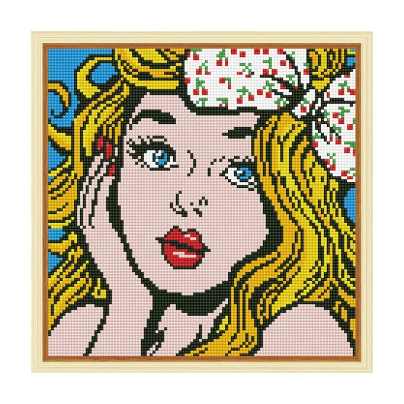 Full Drill Round Cartoon Animal Diamond Painting superior quality diy diamond painting Kit for kids