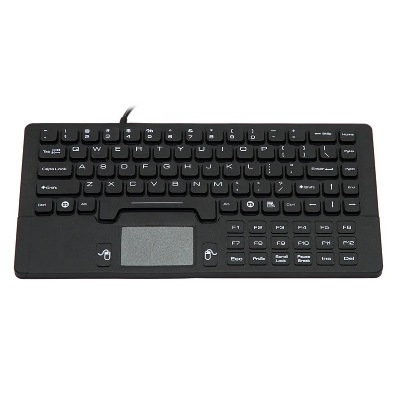 IP68 waterproof silicone keyboard is suitable for medical industrial keyboard.