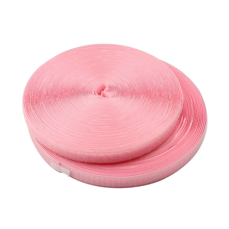 
2021 Hot Sale White Black Strap loop Velcro Magic Hooks And Loops Tape Strap Velcro Velcro Patch For Handbag 