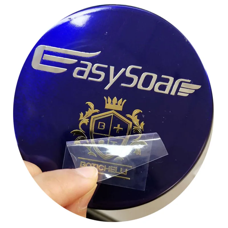 Custom Self Adhesive Metal Labels Free Design 3D Customized Metal Logo Stickers