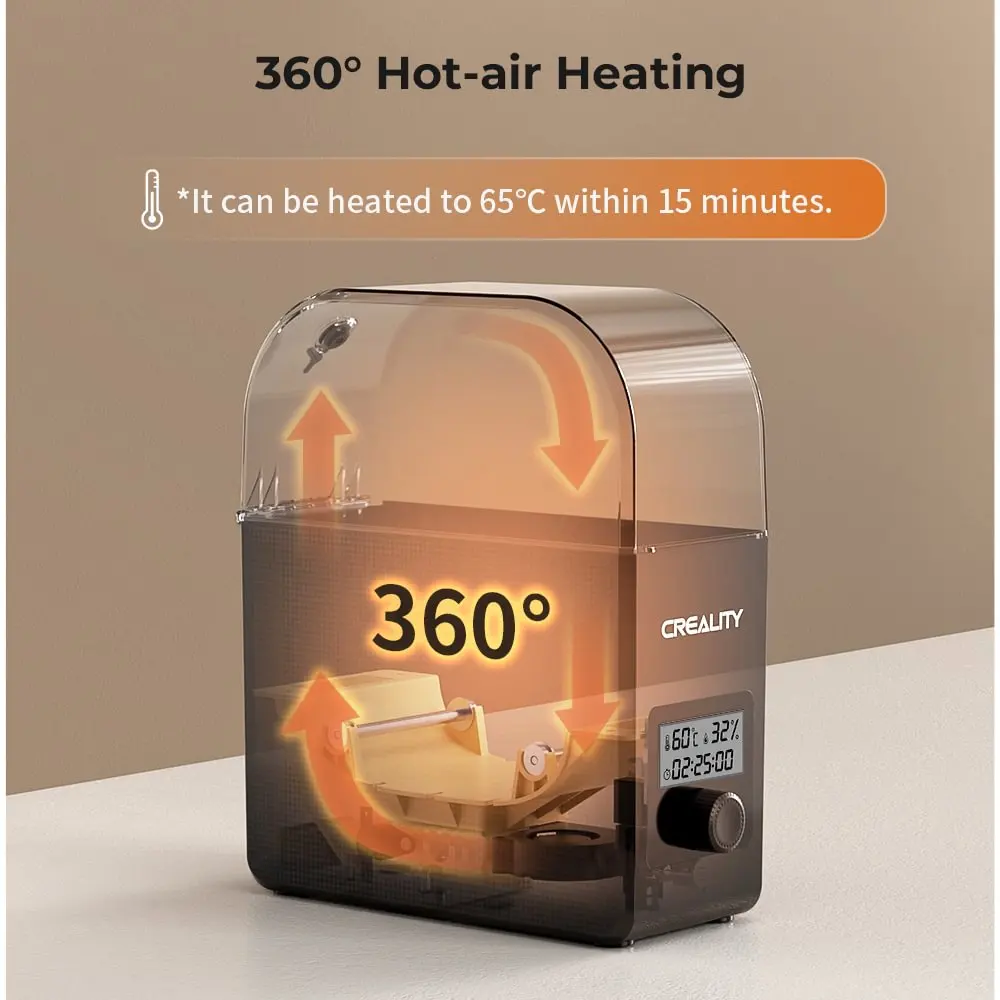 Wholesale the Newest Version Plastic Coil Dryer Creality Filament Dry Box 2.0 for 3D Printer Printing Filaments