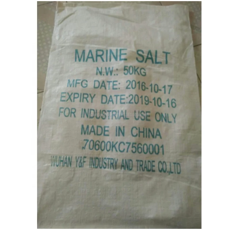 White Crystal Pellet Raw Sea Salt Manufacture 100% Natural Sodium Chloride 98% Min.in industrial grade CAS#7647-14-5 fcl