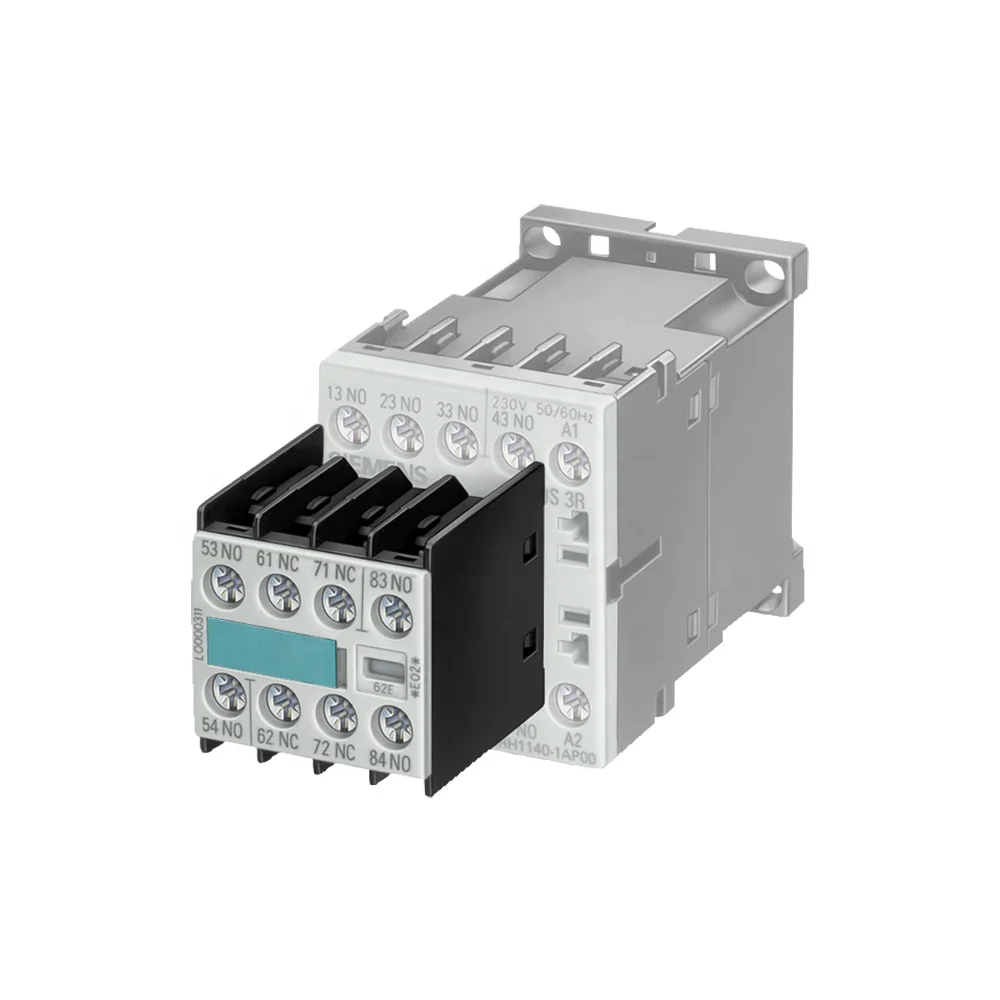 3RH1911-1GA22,Auxiliary switch block, 62 E 2 NO + 2 NC for contactor relays, 4-pole