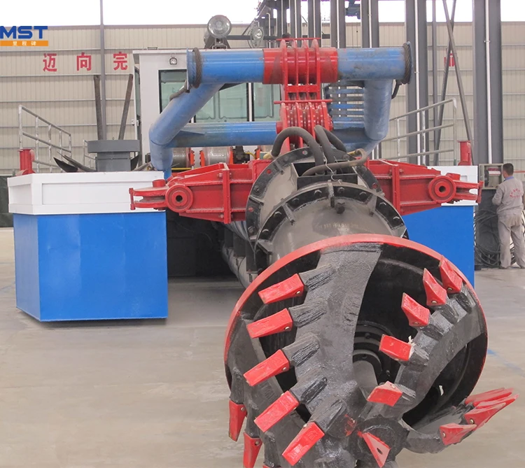 Custom use of various types of cutter suction dredger