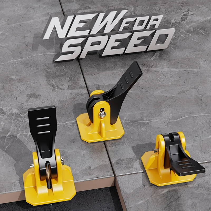 Upgraded Plastic Lock Tile Clips T Type Recyclable Leveling Tools Tile Leveling System for Decoration