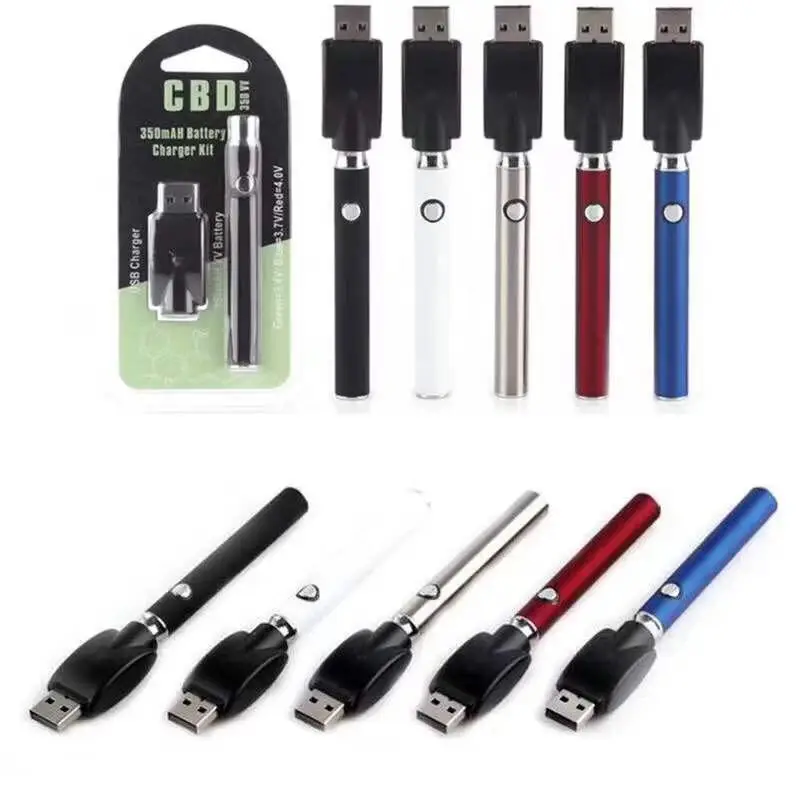 Vape 510 Battery Custom Logo Variable Voltage Preheat Pen 350Mah