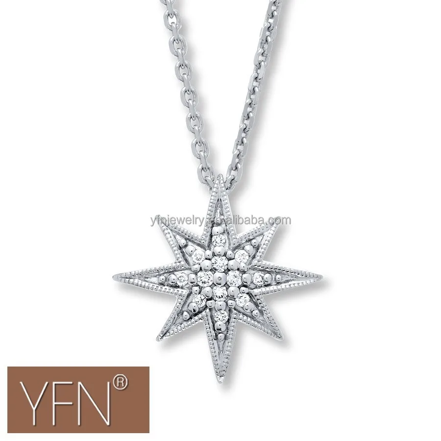 OEM/ODM Custom 14k Gold Plated 925 Sterling Silver Cubic Zirconia Crown Pendant Necklace