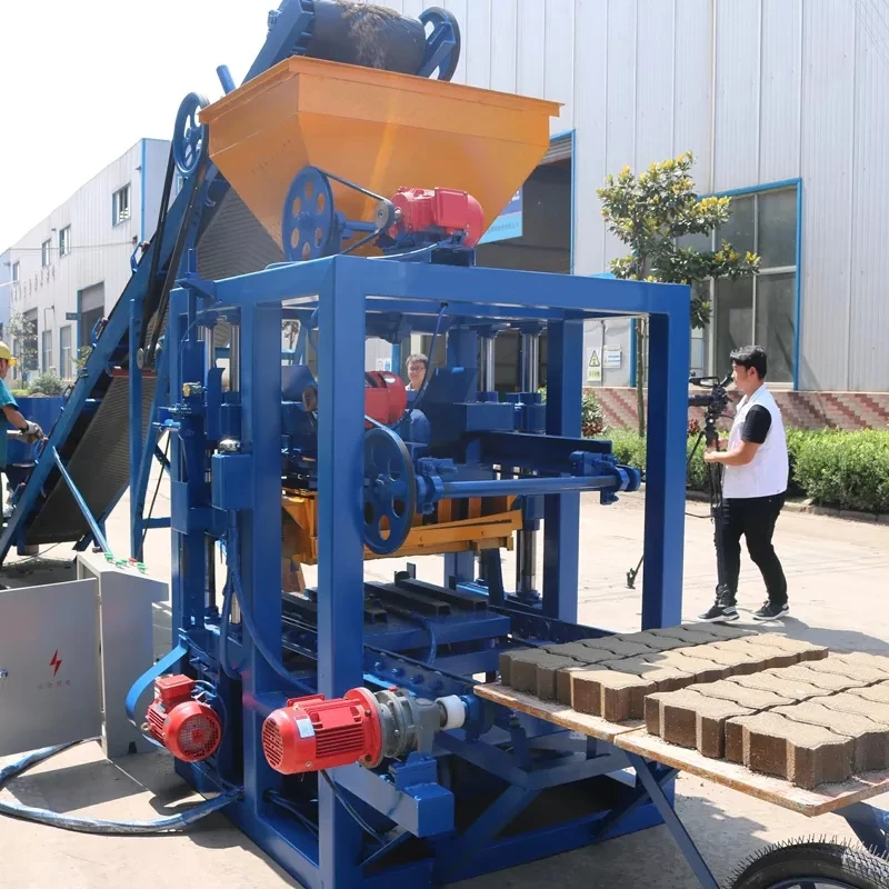 QT4-24 Small Block Making Machine Cement Maquina De