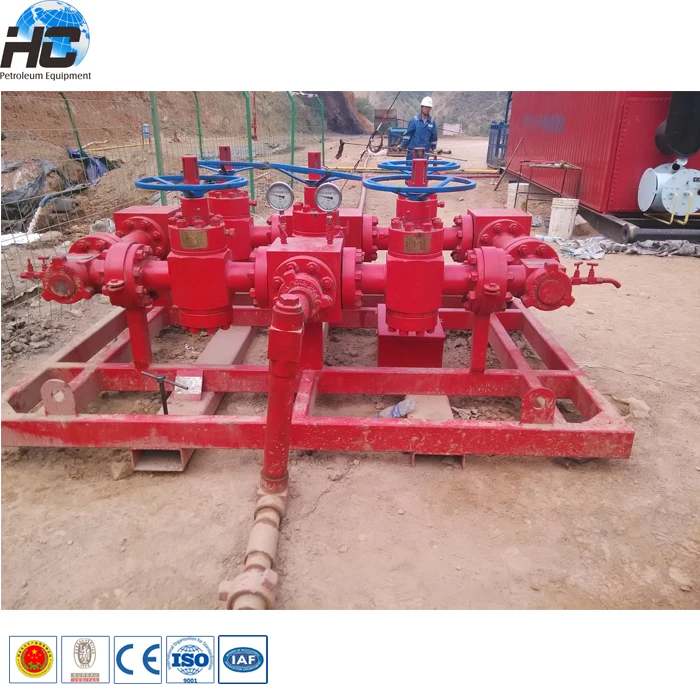 Wellhead control equipment oil drilling choke & kill manifold with manufacture price