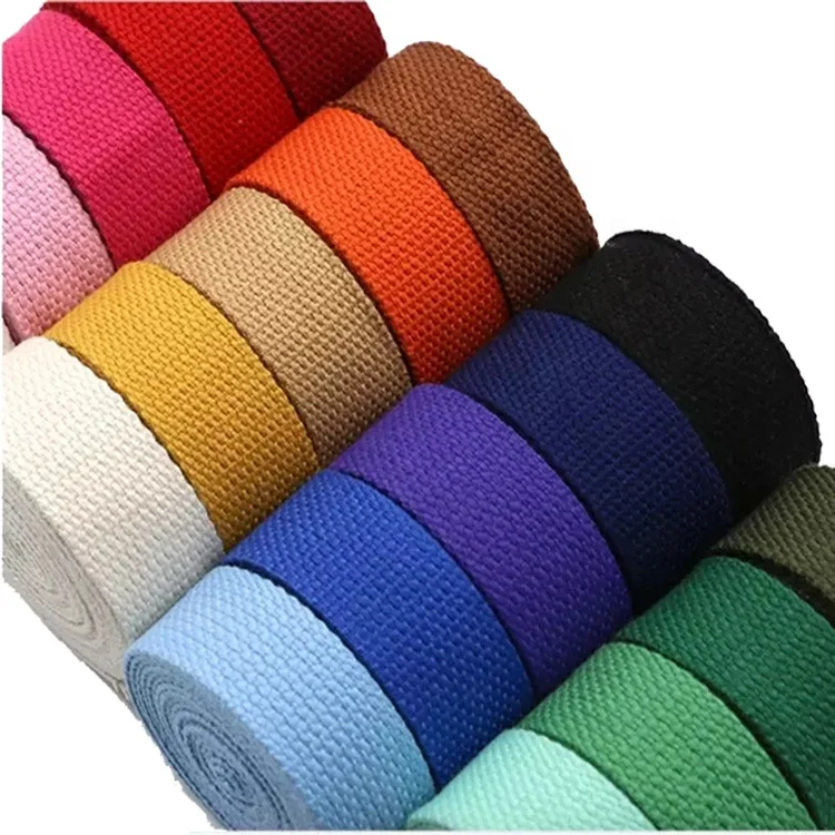 Wholesale webbing pp rope outdoor used webbing strap for nonwoven shopping bag handles pp webbing