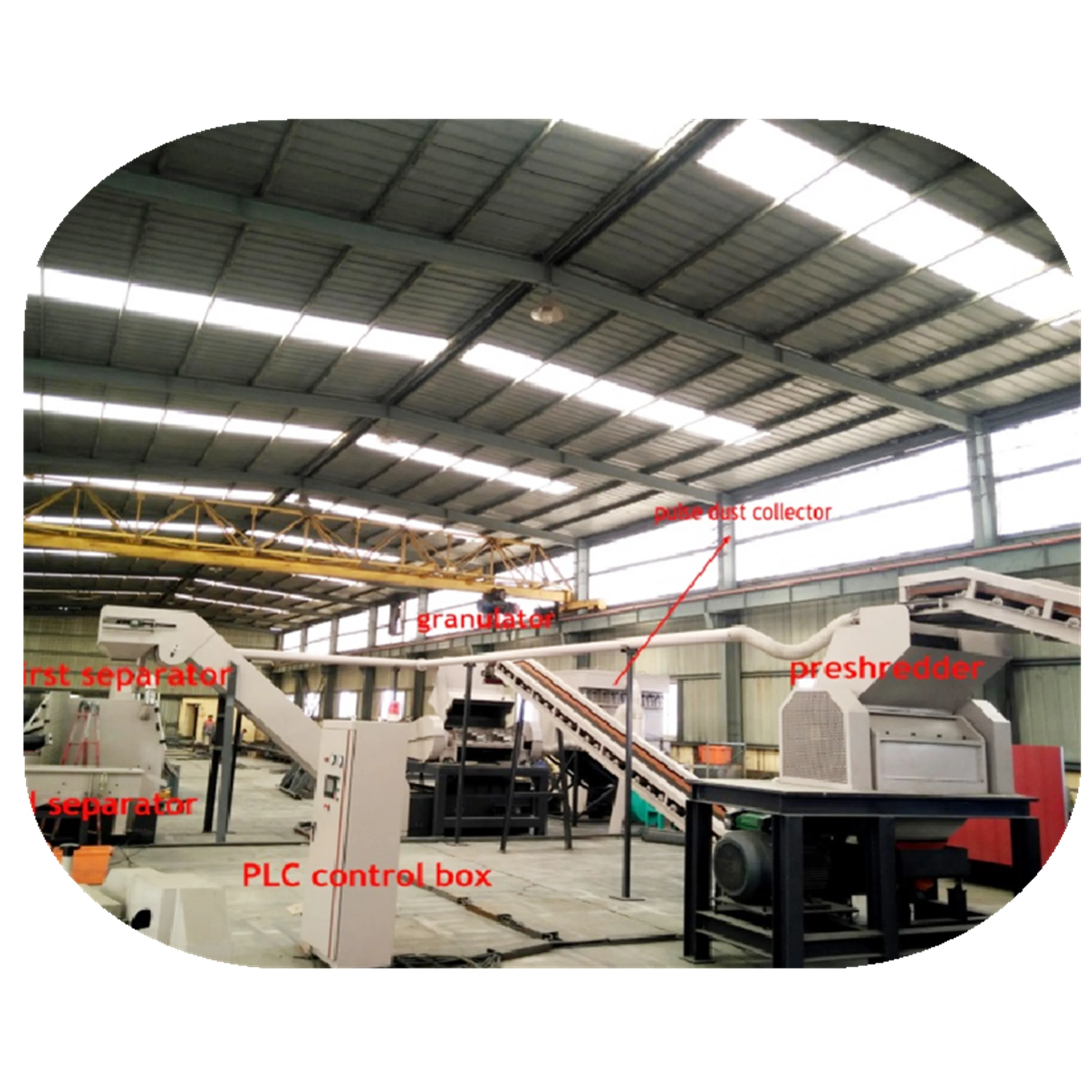 
Industrial Scrap Copper Cable Wire Recycling Granulator Machines 