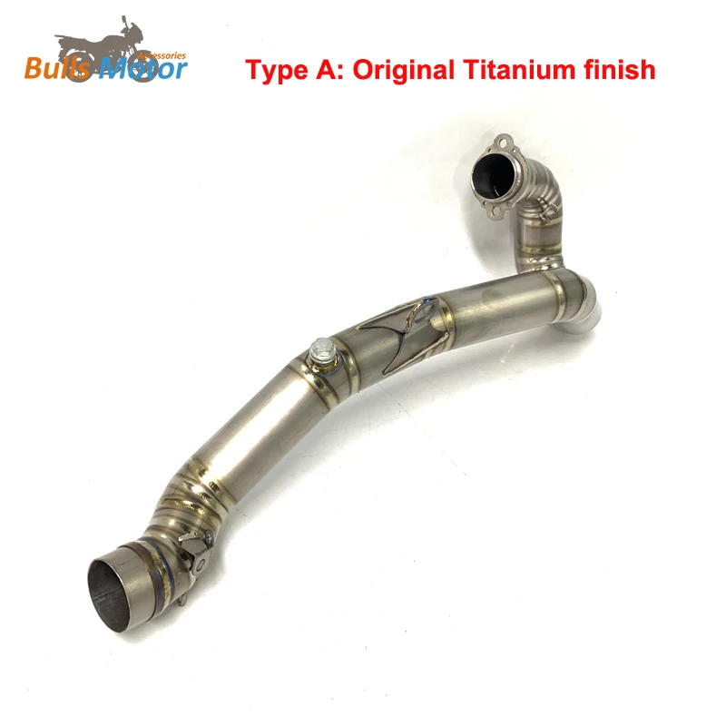 Teentop Titanium Exhaust Pipe FE501 FE450 offroad Exhaust System Header Collector Front Pipe fitting stock Muffler Escape