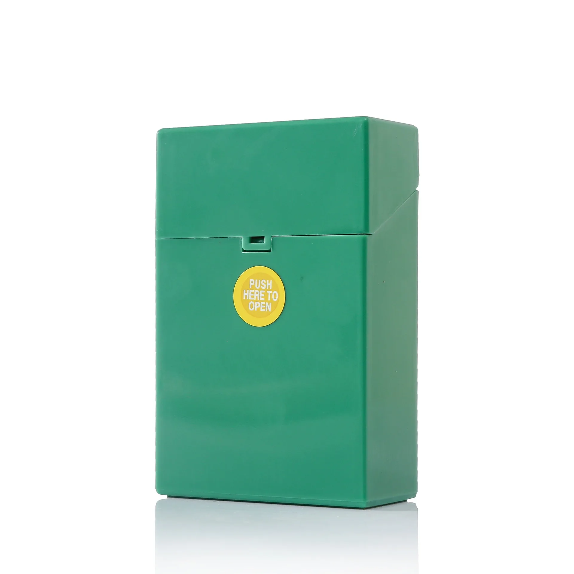 Free Sample Cheaper Price  High Quality Cheaper Colorful Customized Logo 20pcs Cigarette Cases Airtight Plastic Cigarette Case