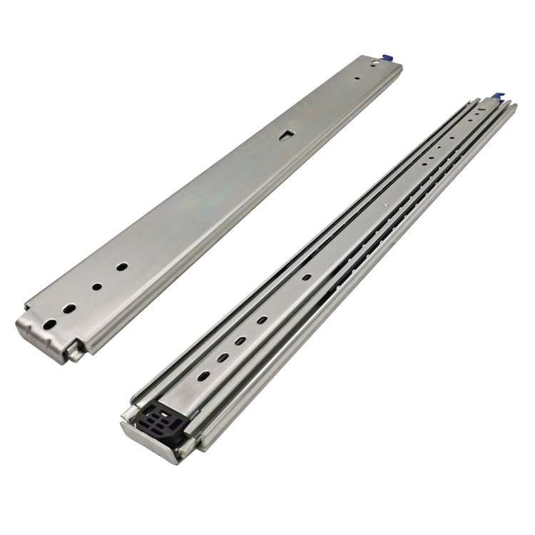 76mm Hardware Supplier Ball Bearing Drawer Sliders Heavy Duty Full Extension Drawer Slides Lock Kitchen Storage & Closet Dining