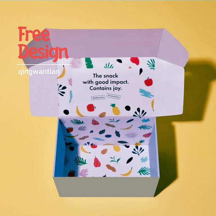 Индивидуальные гофрированные складные упаковочные коробки отправка почтовых ящиков с индивидуальным логотипом