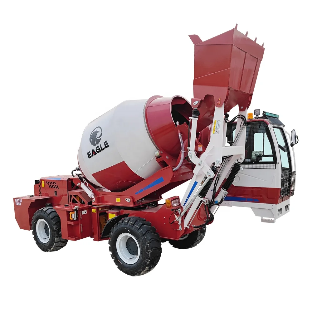 3.5m3 mini truck concrete mixer self loading concrete mixer truck