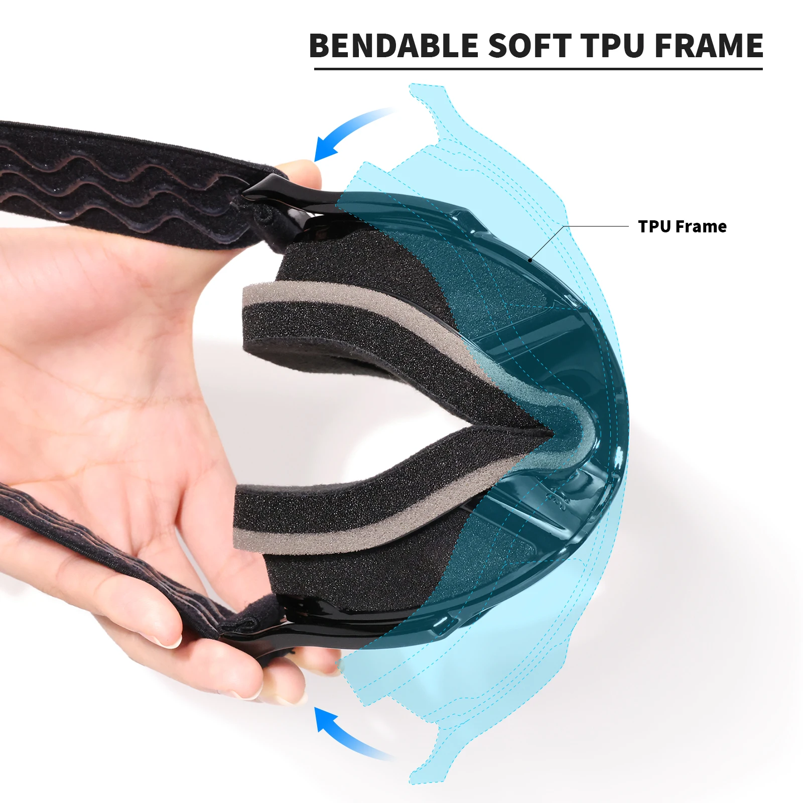 Snowledge fashion mx goggles motocross anti uv windproof custom motorcycle safety goggles glasses ATV UTV dirtbike goggles