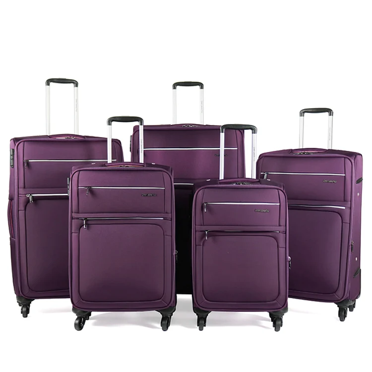 ALL PASS 2021 new design 6 pieces 19' 23' 26' travel trolley luggage leather suitcase set with cosmetic bag