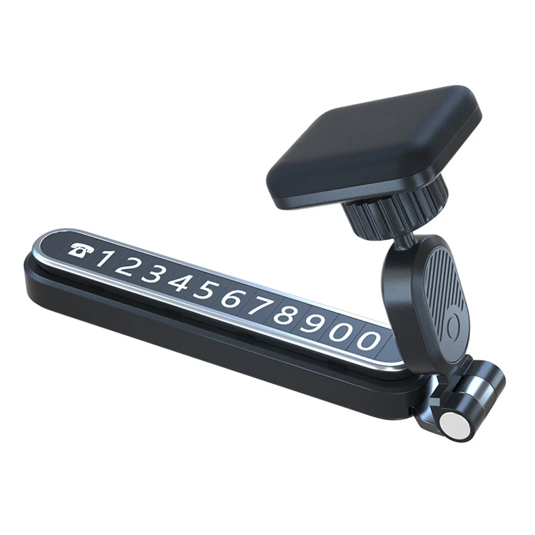 Car Multifunctional Mobile Phone Bracket For cars GPS Stand Car Phones Holder with Phone Number Plate for Tesla Model 3/Y