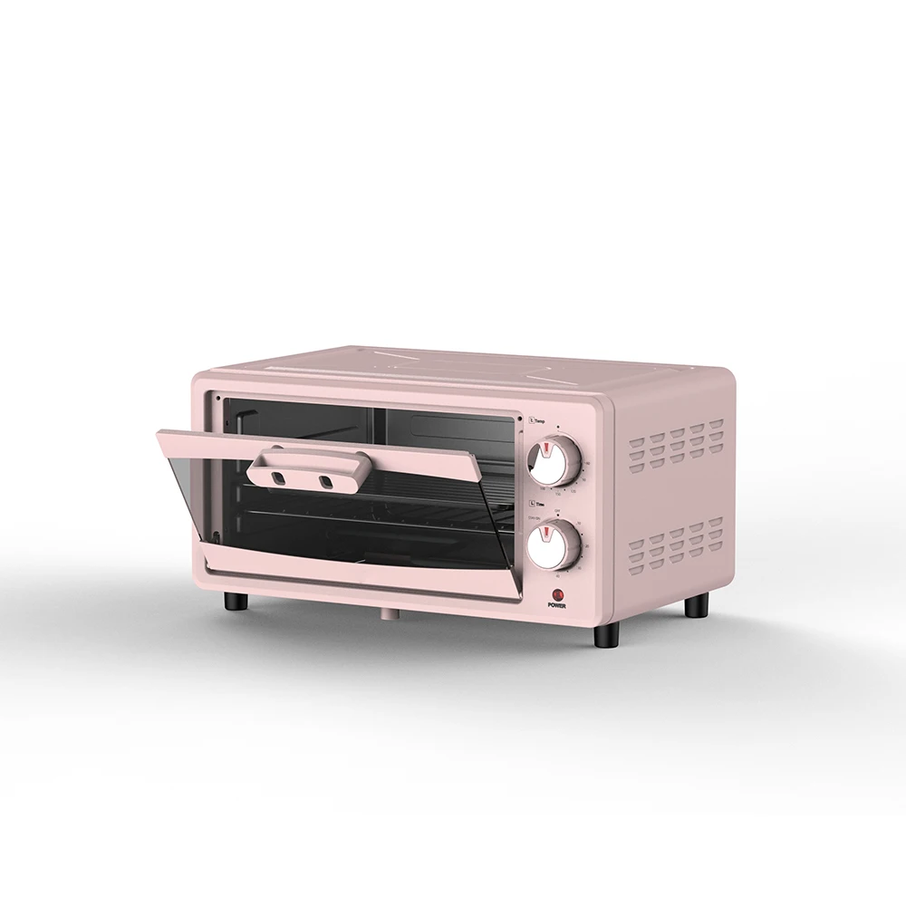 12L Countertop Electric Convection Oven for Bakery Pizza Cake Biscuit Smokeless Bake-Rofco Arabic by Restaurant US Plug