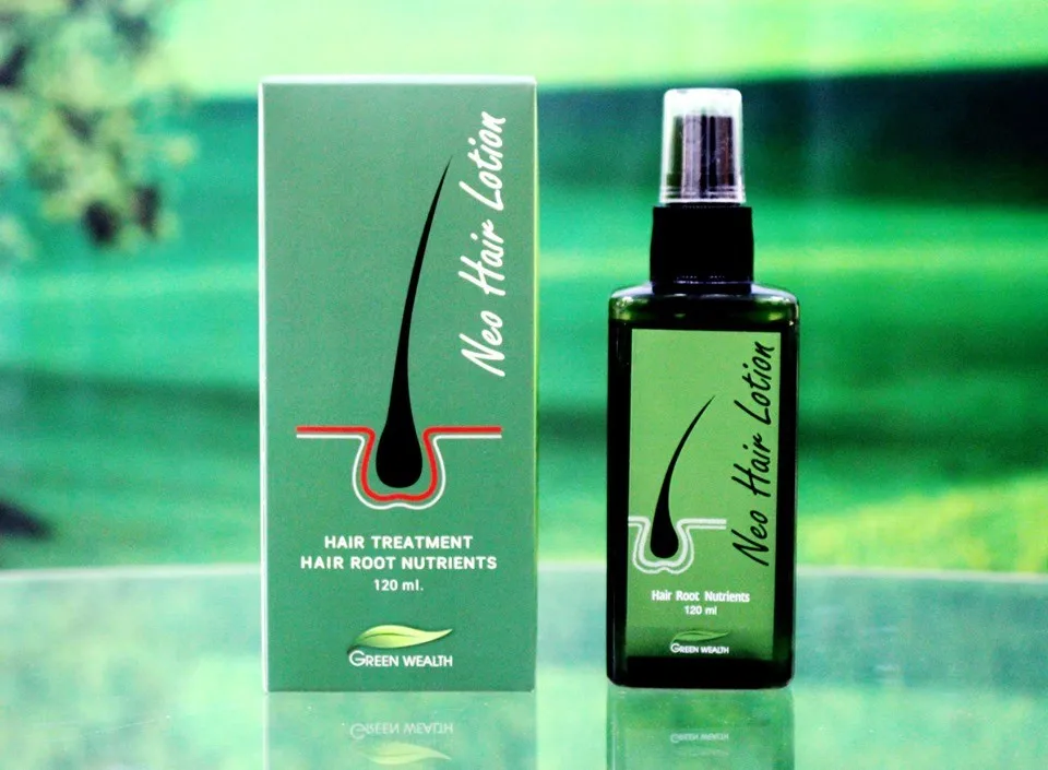 Professional Deep Hair Treatment Neo Hair Lotion Genuine Made in Thailand by Green Wealth for Thinning Hair and Restore Soft