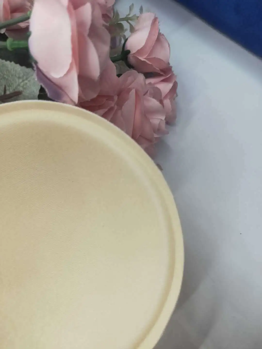 Manufacturers direct round cup inserts bra underwear swimsuit sponge chest pad bra soft cotton   Sealing side