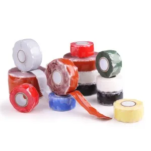WATERPROOF AND FLEXIBLE SELF FUSING SILICONE RUBBER TAPE FOR PIPE REPAIR AND CABLE SEALING