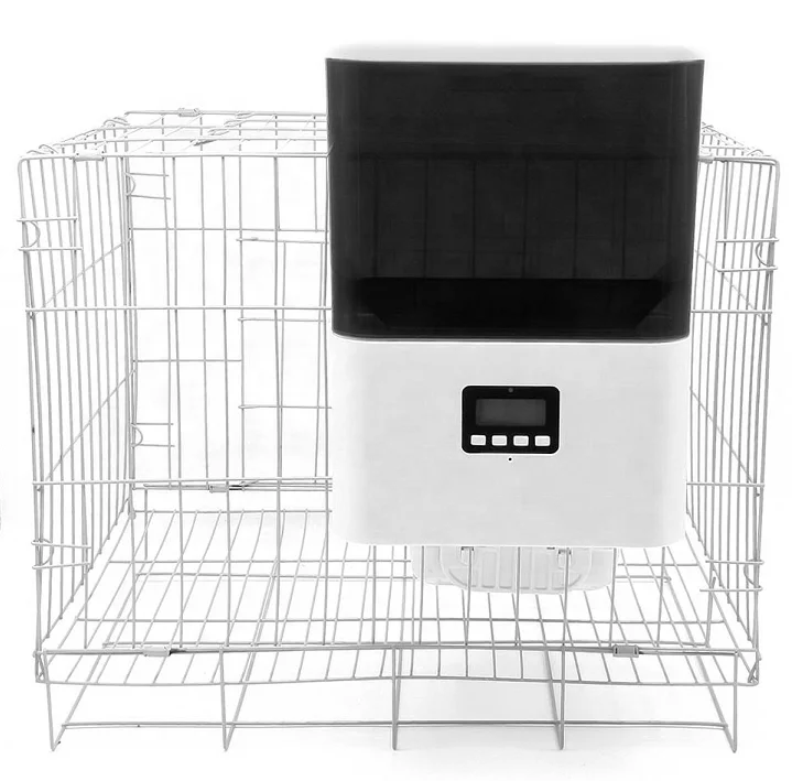 Automatic Pet Cage Hanging Food Feeder 2.5L Capacity Timed or Tuya Wifi App Control Feeder for Small Cat Dog Rabbit Hamster