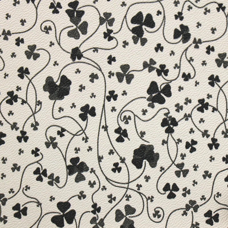 Perforated pattern pu embossed pig skin leather wenzhou leather