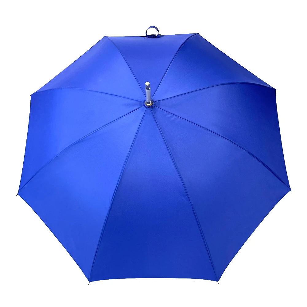 Ovida New Fashion Automatic Open Aluminum Material straight  Umbrella  with custom logo printing