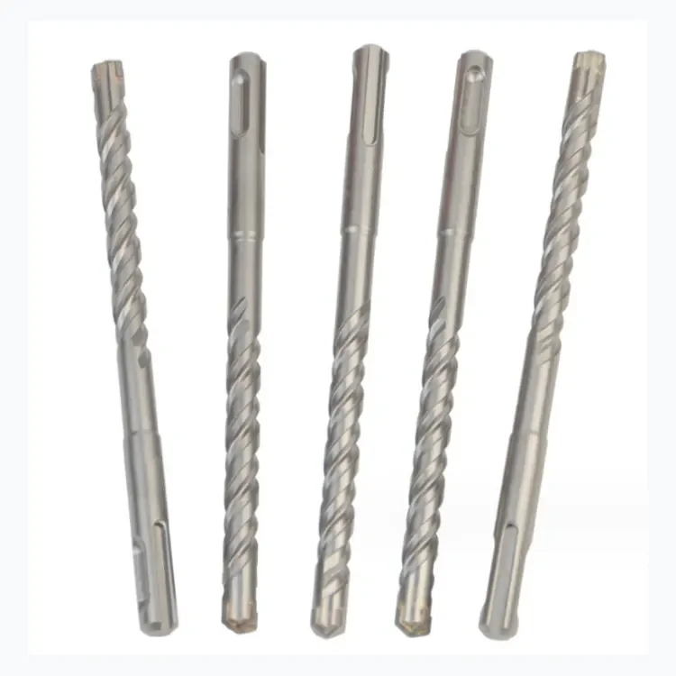 Sds Plus/Sds Max Electric Cross Tip Rotary Hammer Drill Bit for Granite Concrete Masonry Rock Stone & Well Drilling