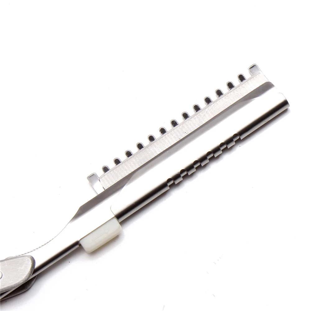 1Pcs Stainless Steel Salon Sharp Barber Razor Blade Hair Cut Razors Cutting Home Hair Thinning Knife Hairdresser Tool A6103