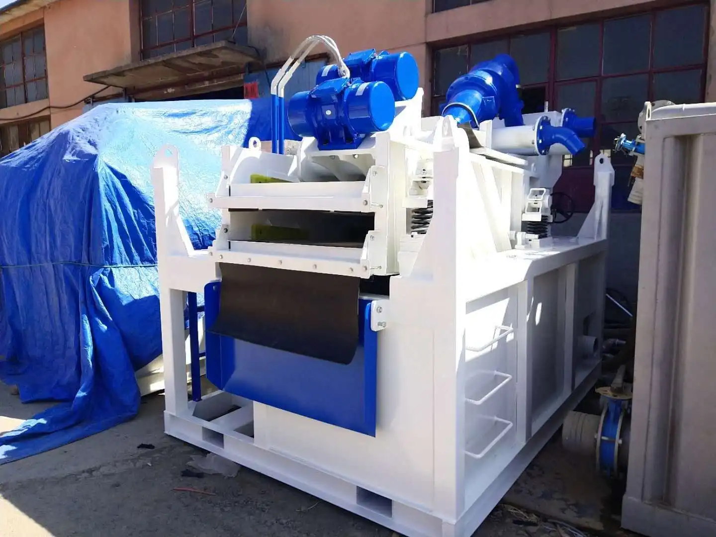 Bored Pile drilling desander for bentonite recycling