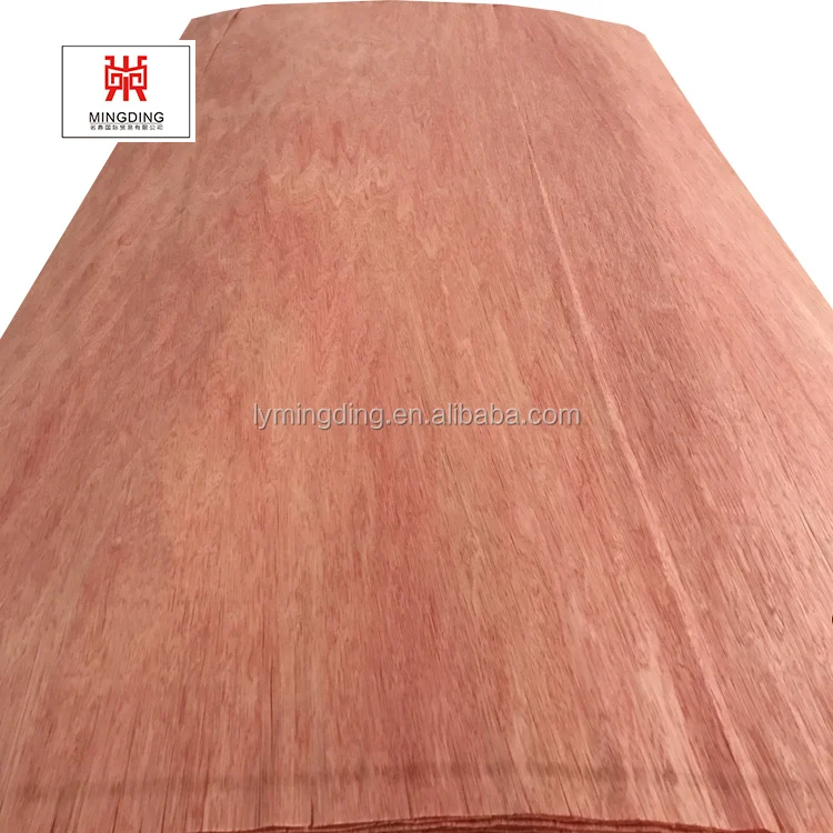 1220*2440 mm bintangor face veneer from China ice candy veneer 0.25 mm thick