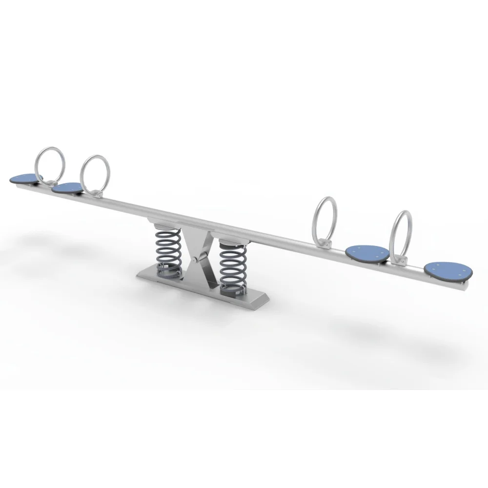 High Quality Seesaw For Kids Outdoor Playground Equipment Stainless Steel Seesaw With 4 Seats For Sale