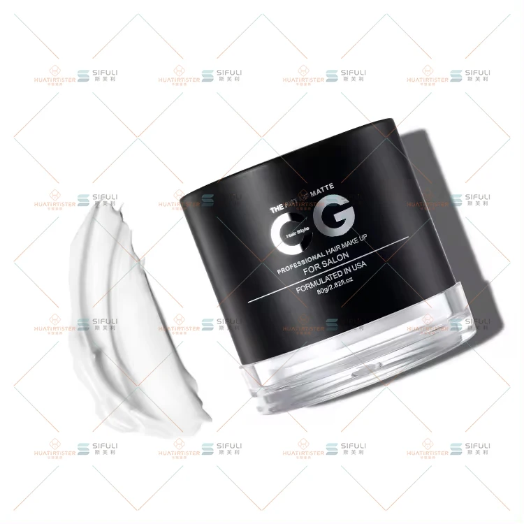 Huati Sifuli CG OEM Fashion Organic clay hair matte clay hair private labeling hair styling product wax clay