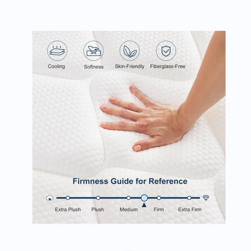 Customized 13 Inch Vacuum Roll Up Packing Wholesale Queen King Size Memory Foam Pocket Spring Mattress In A Box king Mattress