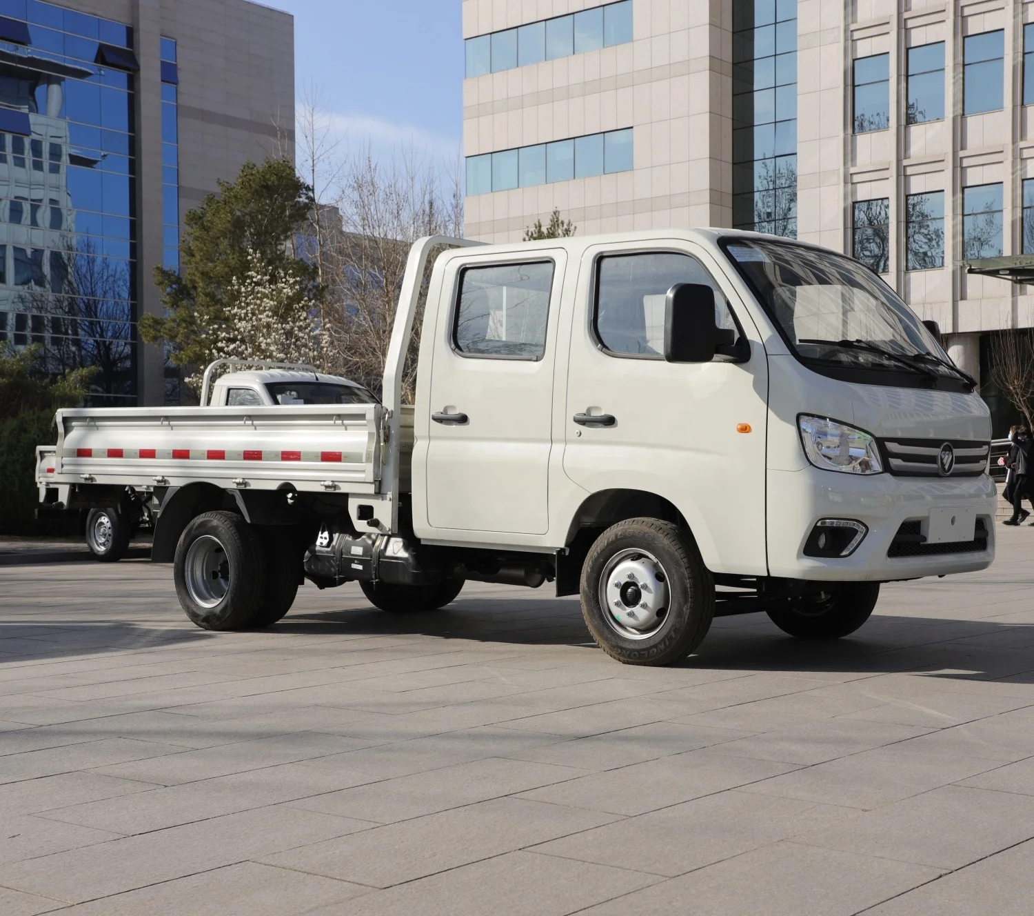 5 мест двойная кабина небольшой дизельный двигатель мини-грузовой автомобиль пикап