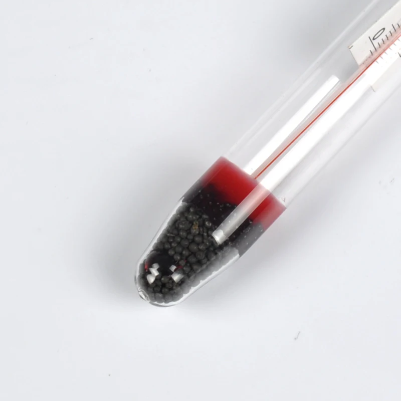 2024 New wn Float Hydrometer Thermometer Salt Marine Diving Fish Tank Accessories Strip Aquarium Glass Thermometer