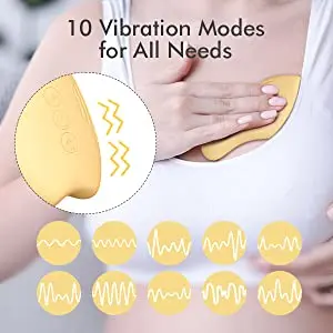 Original Manufacturer Breastfeeding Lactation Massager Multiple Modes and Heat for Clogged Milk Ducts