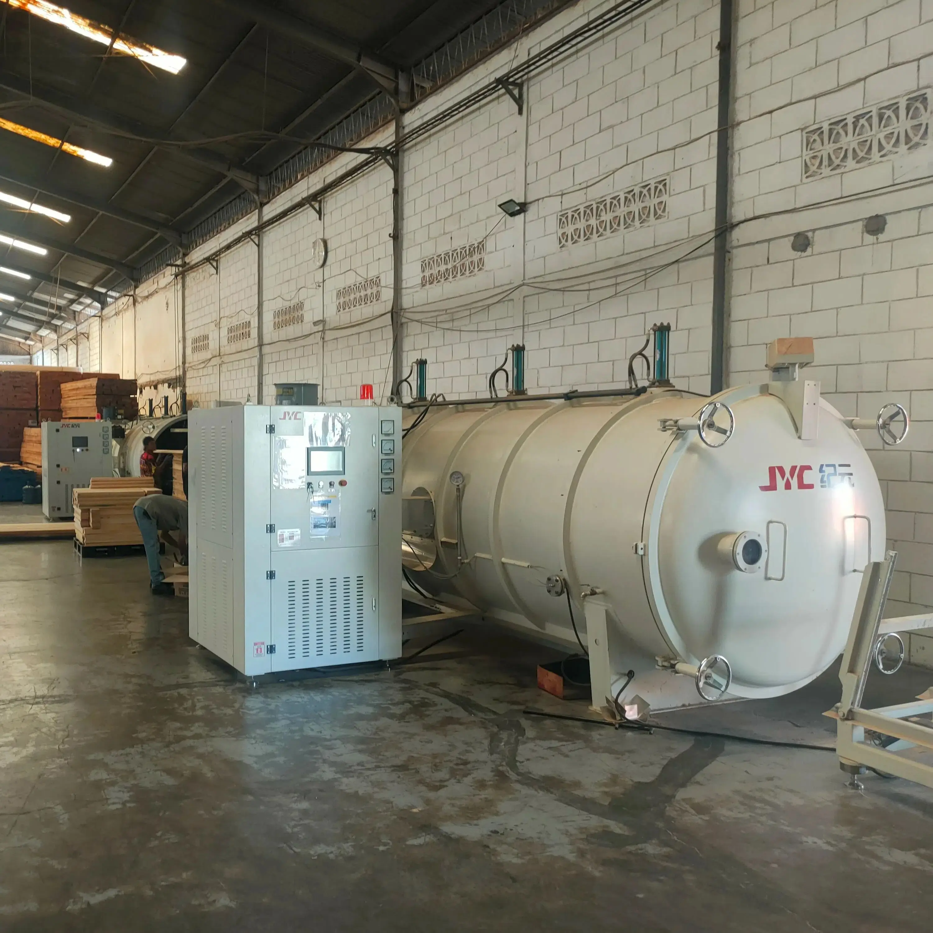 Factory Direct Sale Radio Frequency Vacuum Veneer Dryer HF Timber Lumber Drying Machine