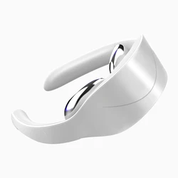 Dropshipping Best Electric Stick 3D Cordless Rechargeable Neck Care Massager Collar With Heat Neck