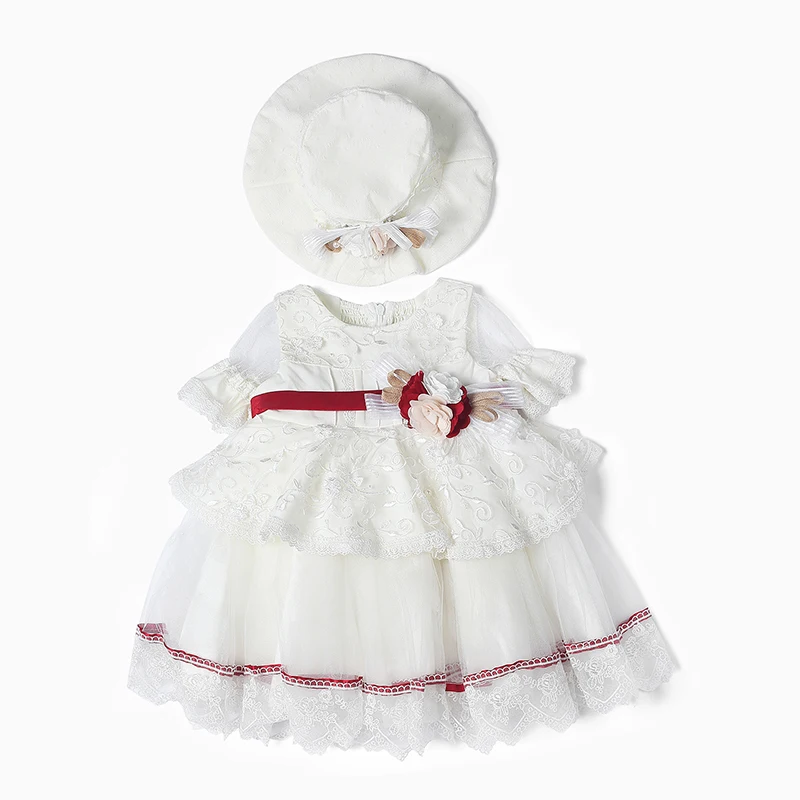 Baby Clothes Set Baby Dress Girls Dresses Hat Two Piece Skirt Baby Frocks Party Wear Girls Infants Clothes Sets Newborn